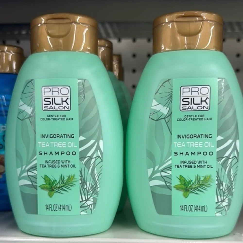 Invigorating Tea Tree Oil Shampoo - Green (2 Bottles)